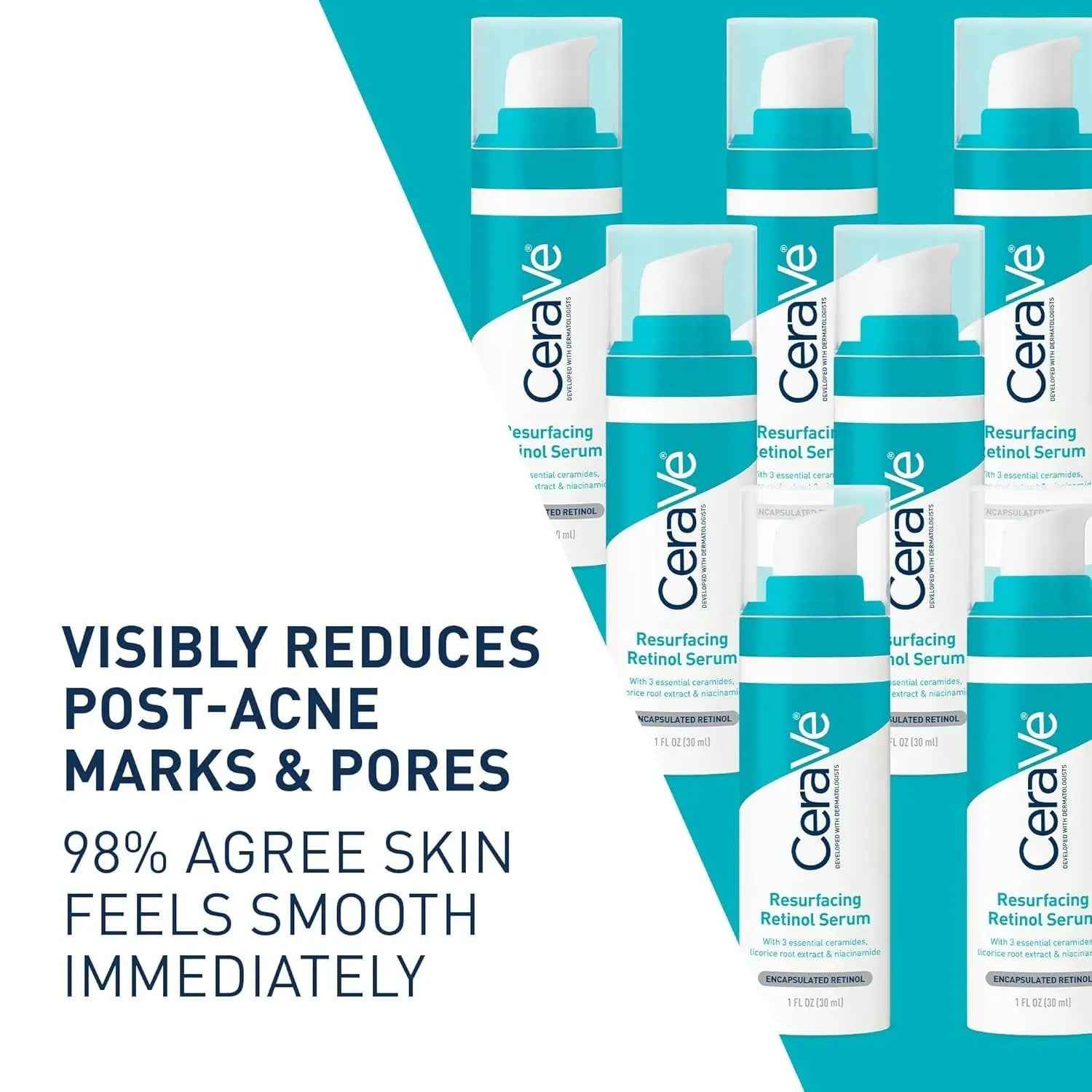 CeraVe Retinol Serum for Post Acne Marks - 30ml