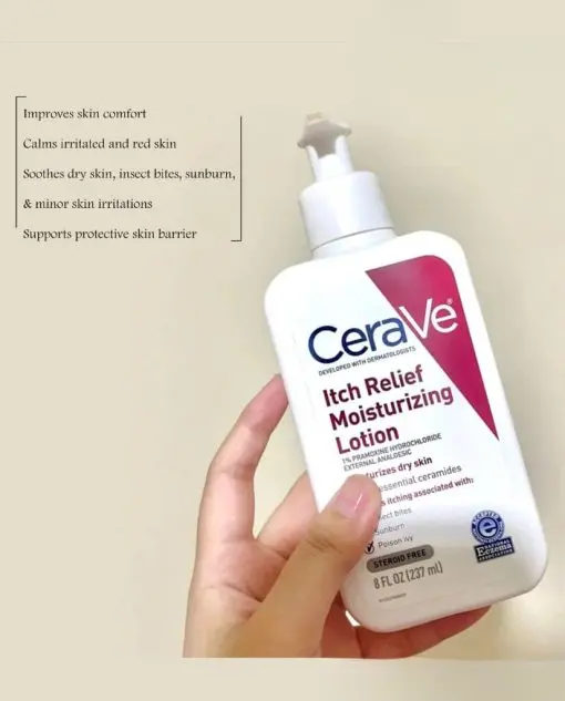 CeraVe Itch Relief Moisturizing Lotion 237ml Flecto