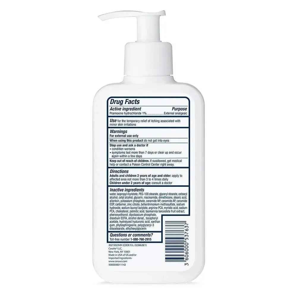 CeraVe Itch Relief Lotion 237ml - Soothing Moisturizing Relief for Dry Skin