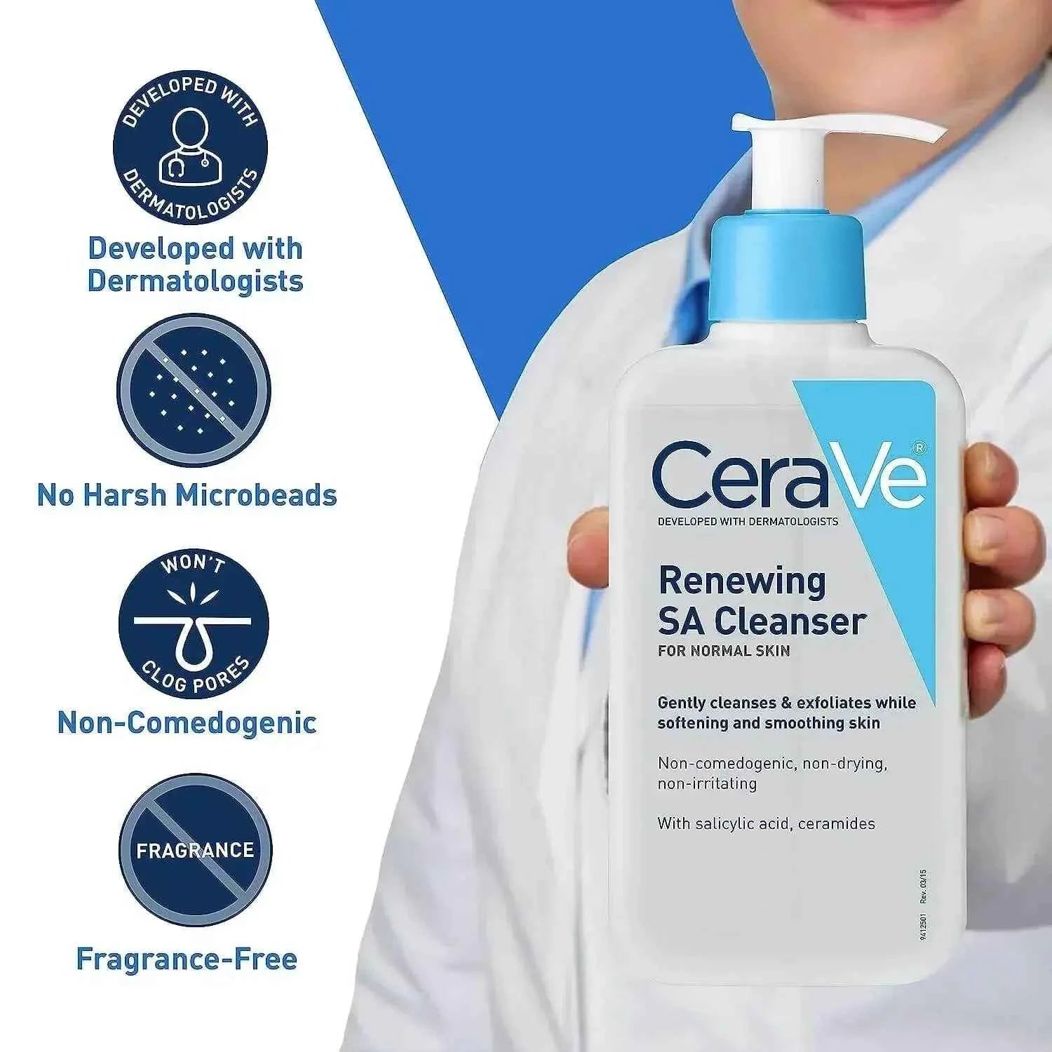 CeraVe Renewing SA Cleanser with Salicylic Acid (237ml)