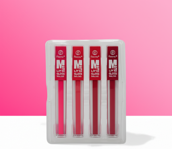 6 Pcs Matte Lip Gloss Set – Waterproof & Long-Lasting Lip Colors for All-Day Wear