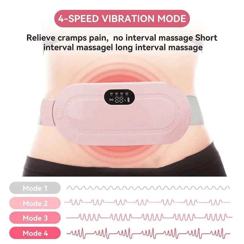 Heating Vibrating Period Pad for Healing Period Cramps – Women's Care Pain Relief