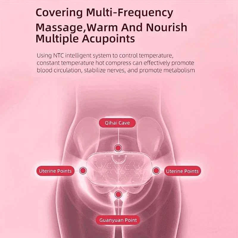 Heating Vibrating Period Pad for Healing Period Cramps – Women's Care Pain Relief