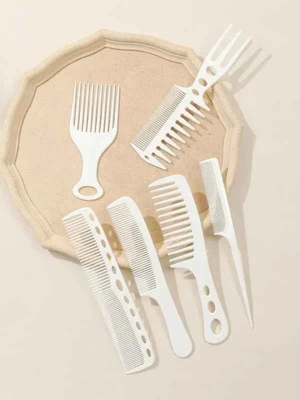 Aimeisi 6 Pcs Hair Comb Set – Durable Styling Combs for Medium & Long Hair