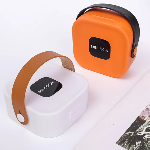 Travel Jewelry Organizer | Portable Storage Box with Mirror – Compact Ring, Earring & Necklace Case