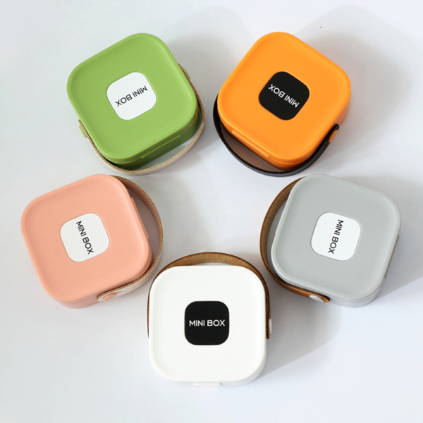 Travel Jewelry Organizer | Portable Storage Box with Mirror – Compact Ring, Earring & Necklace Case