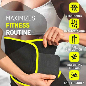 Smart Care Slimming Belt - Adjustable Hot Shaper for Men and Women, Universal Fit